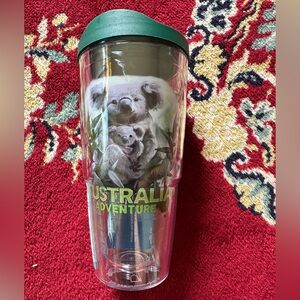 Large Tervis Tumbler, Australia Adventure Koala with Green Lid